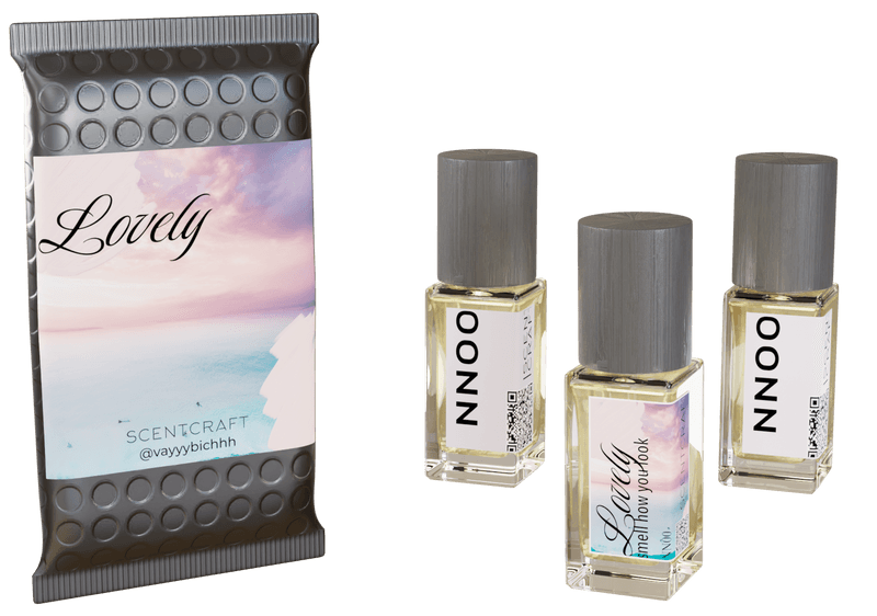 Lovely/ smell how you look - Personalized Collection